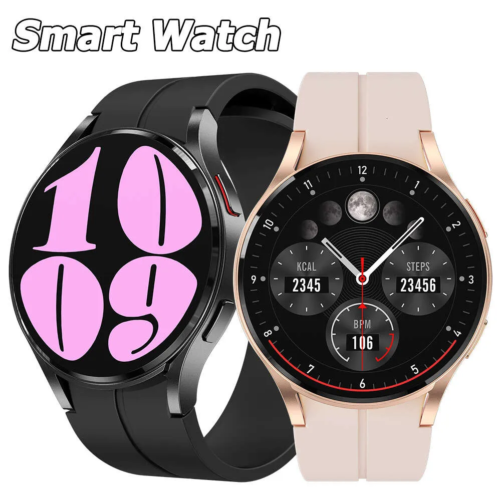2024 New Watch 6 Pro Max pour les hommes cardiaques BT BT Wireless Call Sports FintiS Women Smartwatch Support Corée PK Watch9
