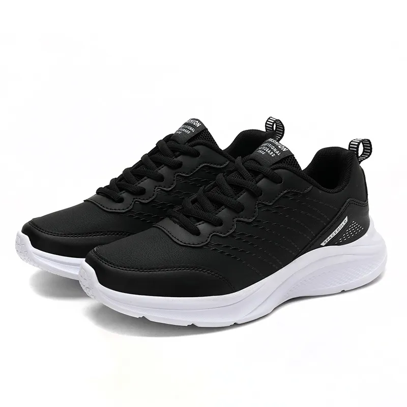 Chaussures décontractées populaires pour hommes femmes noir bleu gris GAI respirant confortable entraîneur de sport sneaker couleur-9 taille 35-41