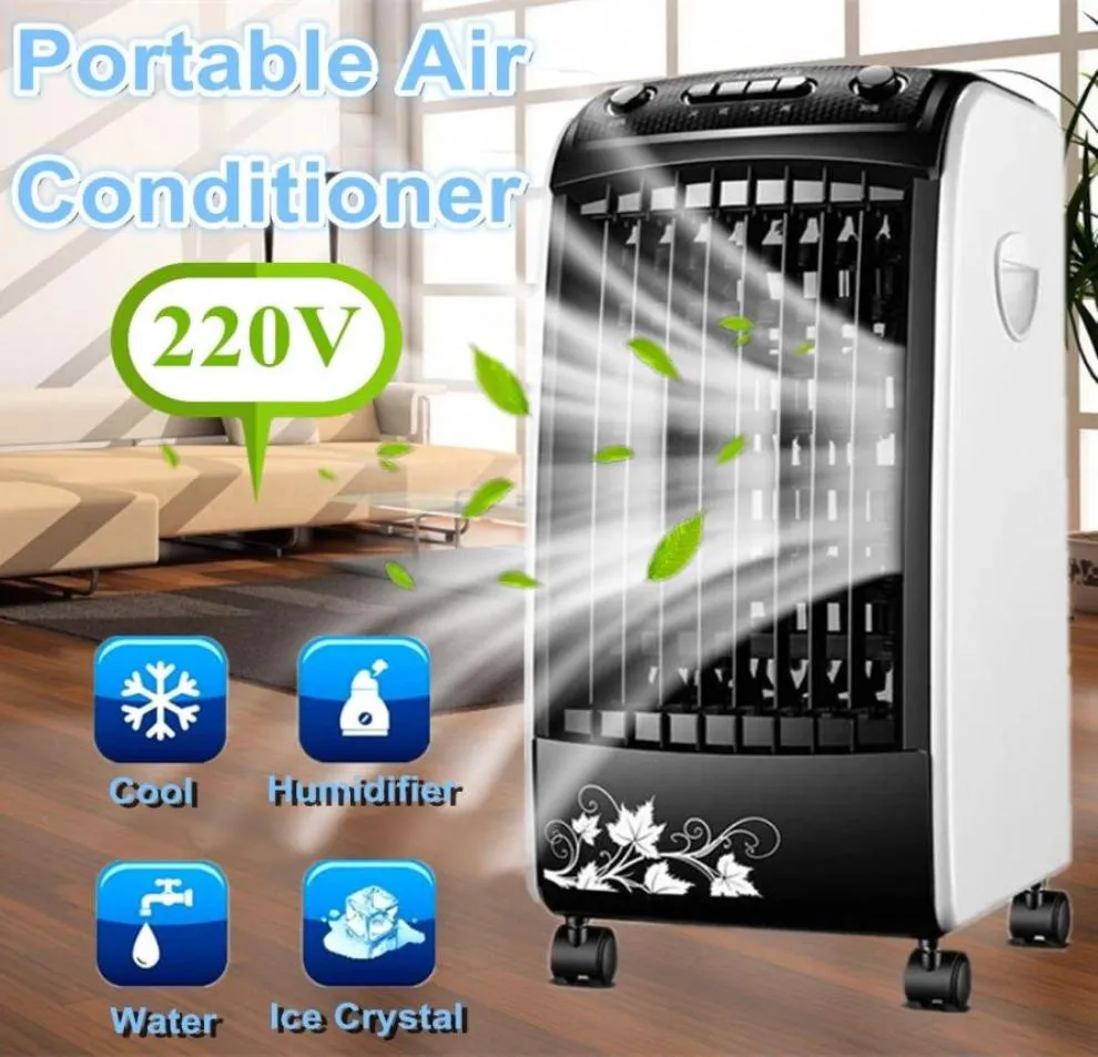 Warmtoo Air Conditioner Conditioning Fan Humidifier Portable Home Electric Cooler Ventilator Air Conditioning 5 Ice Crystal8368641