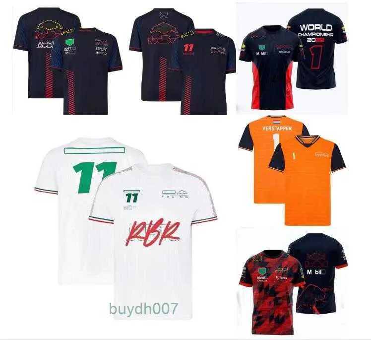 X16Uメンズポロス新しいF1レーシングTシャツ夏チーム短袖ジャージー同じスタイルカスタマイズ可能