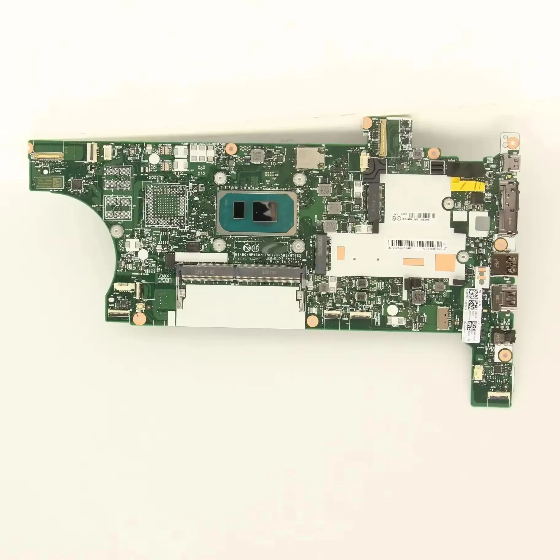 SN NM-D353 FRU 5B21J08348 CPU I51145G7 UMA 8G MODELL Multipel Valfri T14 T15 Gen 2 Type 20W0 20W1 Laptop ThinkPad Moderboard