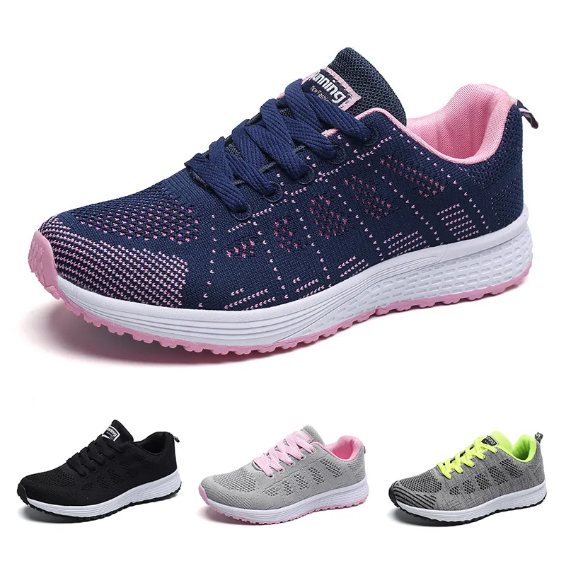 Mesh sports shoes breathable and versatile thick soled casual running shoes 16