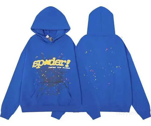 Designer Mens Spider Hoodie toppar Long Pants Par Style Casual Sweatshirt Sp5der Loose Fashion Sports Jacket S2K Hoodies
