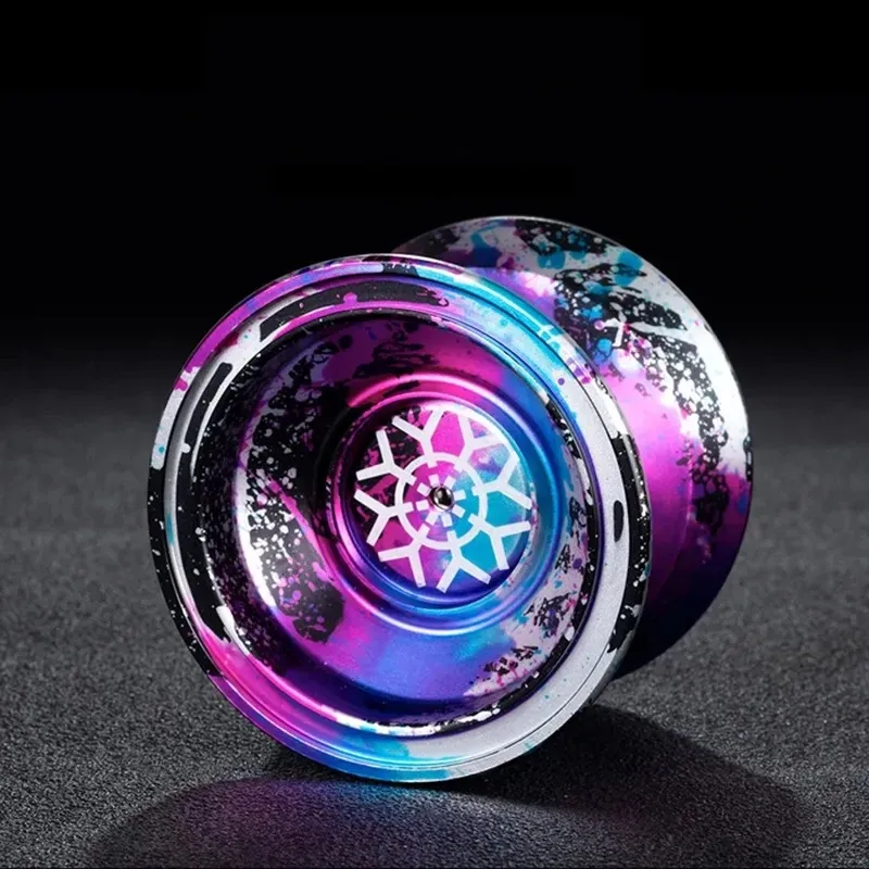 Metal Yoyo Edition Magic 1A35A Aluminium Alloy Education Game Responsive Highspeed CNC LATHE FÖR KIDSPROFT 240304