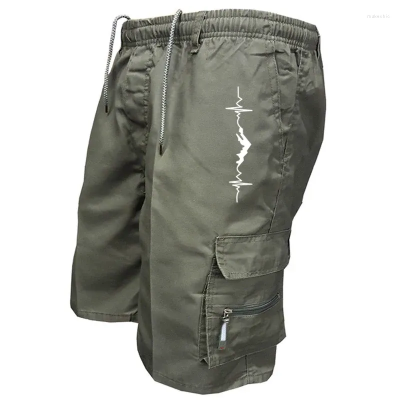 Men's Shorts Summer Five-point Fashion Casual Trend Loose Comfortable Multi-pocket Cargo Pants Sports Outdoor Short