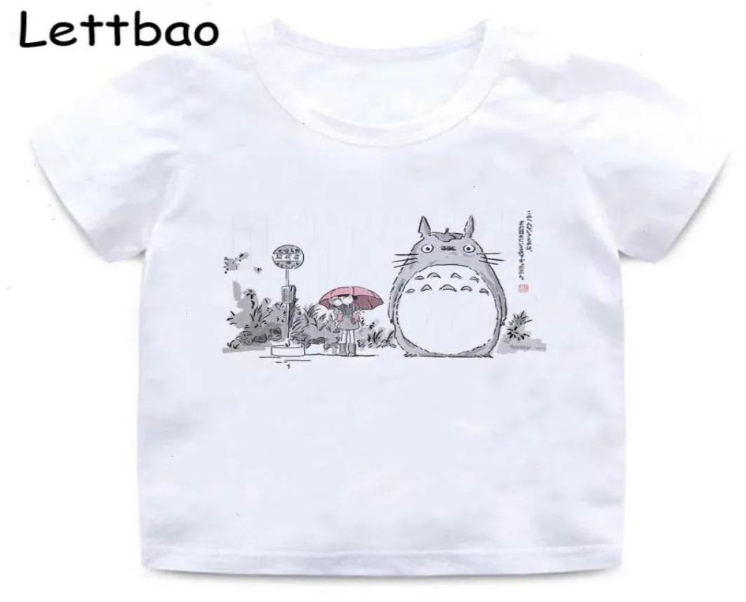 Korean Style Kids Totoro Studio Tshirt Ghibli T Shirt Fashion Anime Tee Funny Tumblr Graphic Tops Childrens Clothing4281633