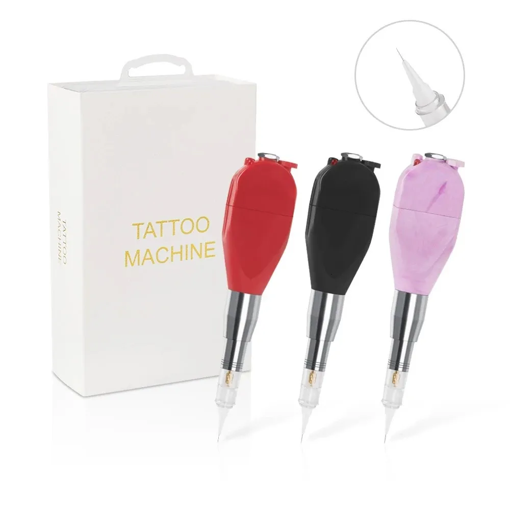 Vietnam réservoir stylo de tatouage maquillage Semi Permanent sourcil lèvres Machine avec cartouche aiguilles 1R Machine de tatouage outils de tatouage 240227