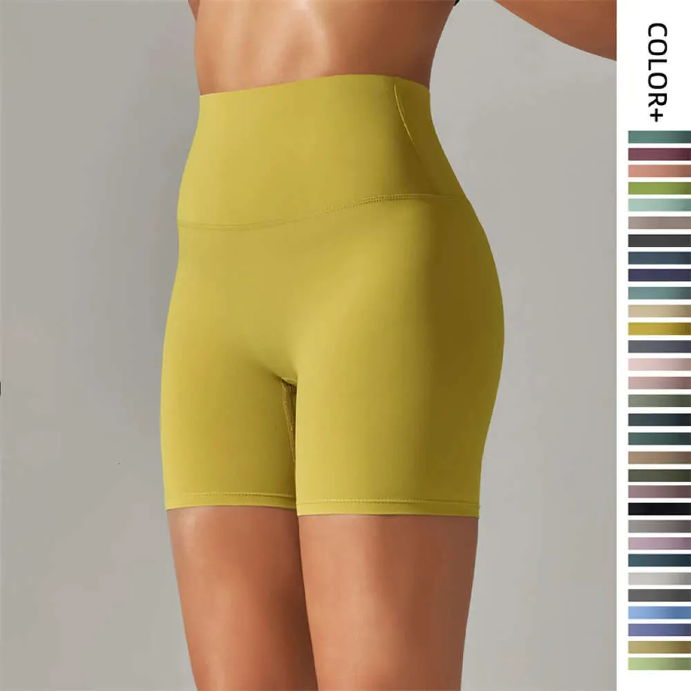 Lu Align Short Lu Align Sports Squat Proof Cintura alta Calidad Mantequilla Suave Fitness Tight Mujer Legging Shorts Ciclismo Atlético Gimnasio Lemon LL Jogger Jogger Gry Lu-08 2024