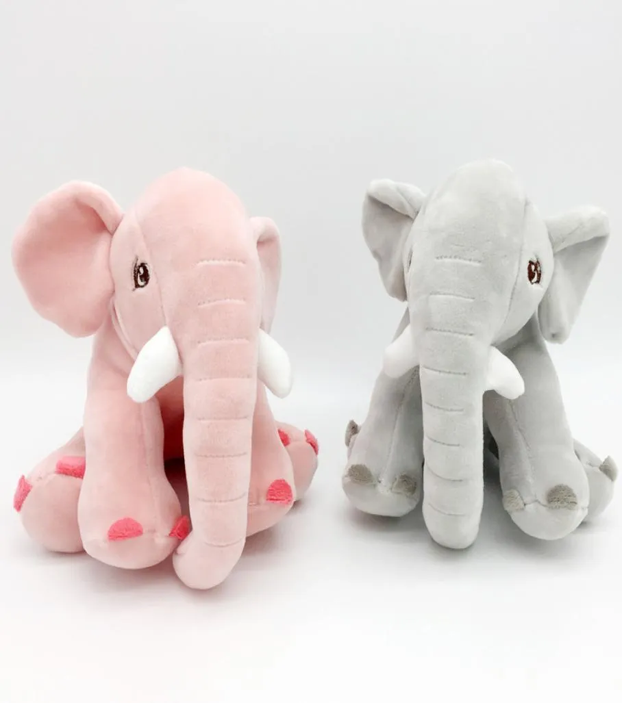 20 CM Bebê Elefante Bonito Boneca de Pelúcia Animal Macio Brinquedos de Pelúcia Presentes Whole5907216