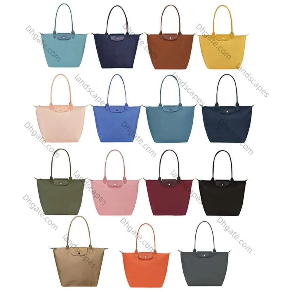 2024 Designer French Nylon Tote Bag Shopping Bag Long Handle Shoulder Bag Champs Folding Handbags4073799