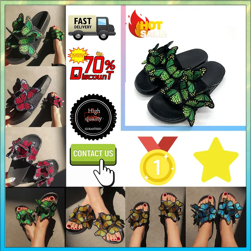 Designer Casual Platform Half Pack tofflor Summer Sliders Män Kvinnor Rainbow Slides Sandaler Anti Slip Wear Resistant Memory Sandaler Soft Thick Gai