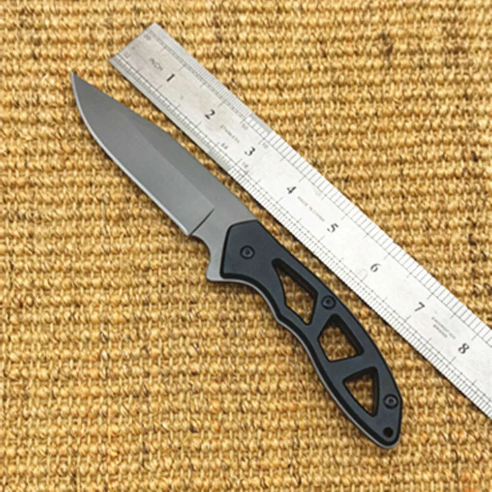 Utomhus Small Straight Camping Non Folding Hushåll Fruktjaktkniv 590524