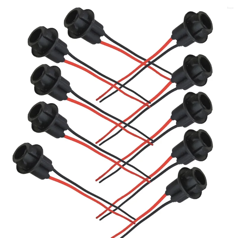 Système d'éclairage 10 pièces voiture femelle Extension faisceau de câblage prise adaptateur connecteur 158 161 168 175 194 2823 2825 2827 904 906 912 921 W5W