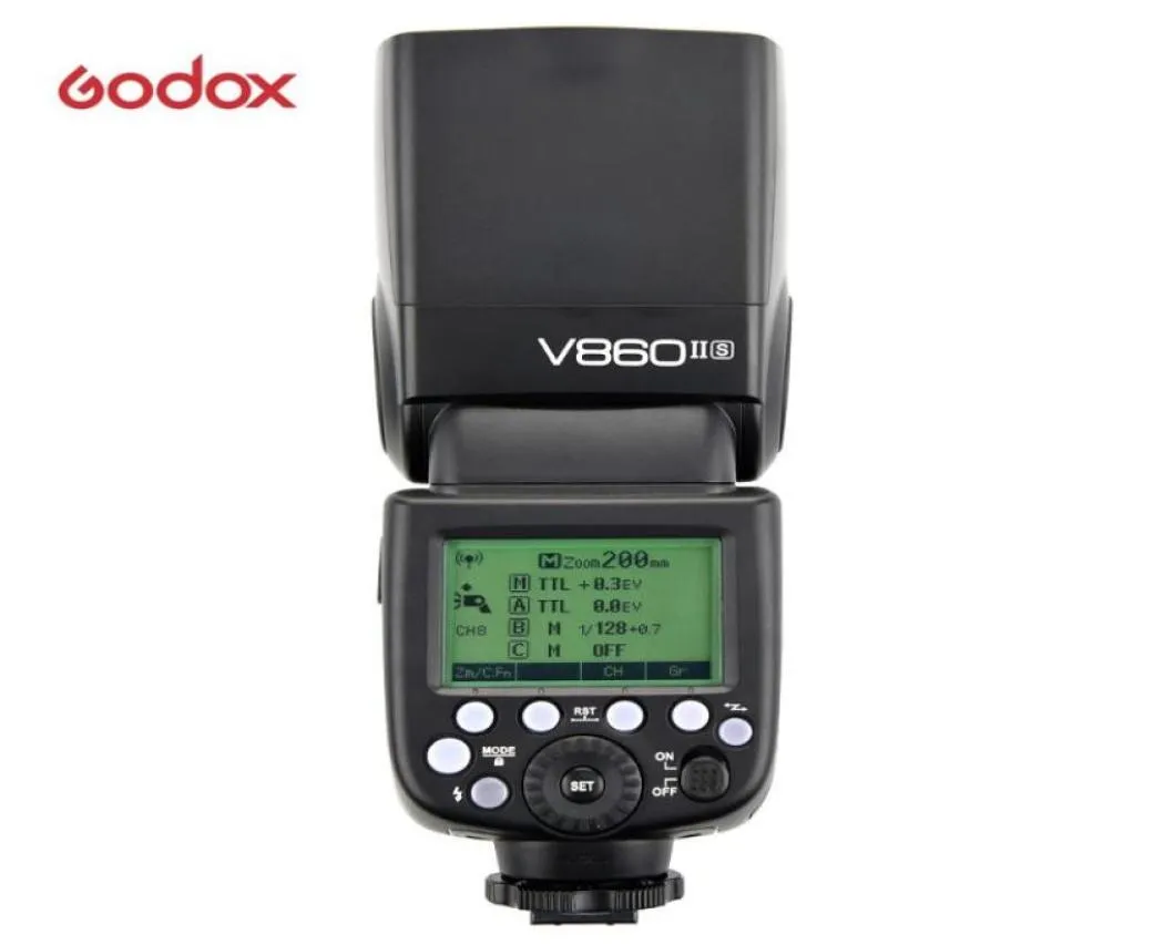 Godox V860ii V860iin Liion Batteryl HSS Speedlite Flashl Wtih Xitn Transmitter DSLR Flashes5973439