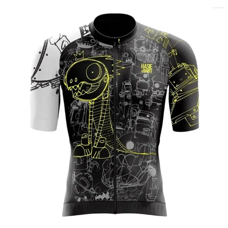 Vestes de course 2024 Paria cyclisme Jerser maillot à manches courtes respirant vtt vélo de route chemise Roupa De Ciclista Manga Corta