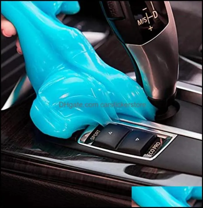 Accessoires de lavage de voiture, appareils d'entretien, Mobiles, motos, Gel de nettoyage pour les détails, nettoyeur de poussière magique R Dhym45402299