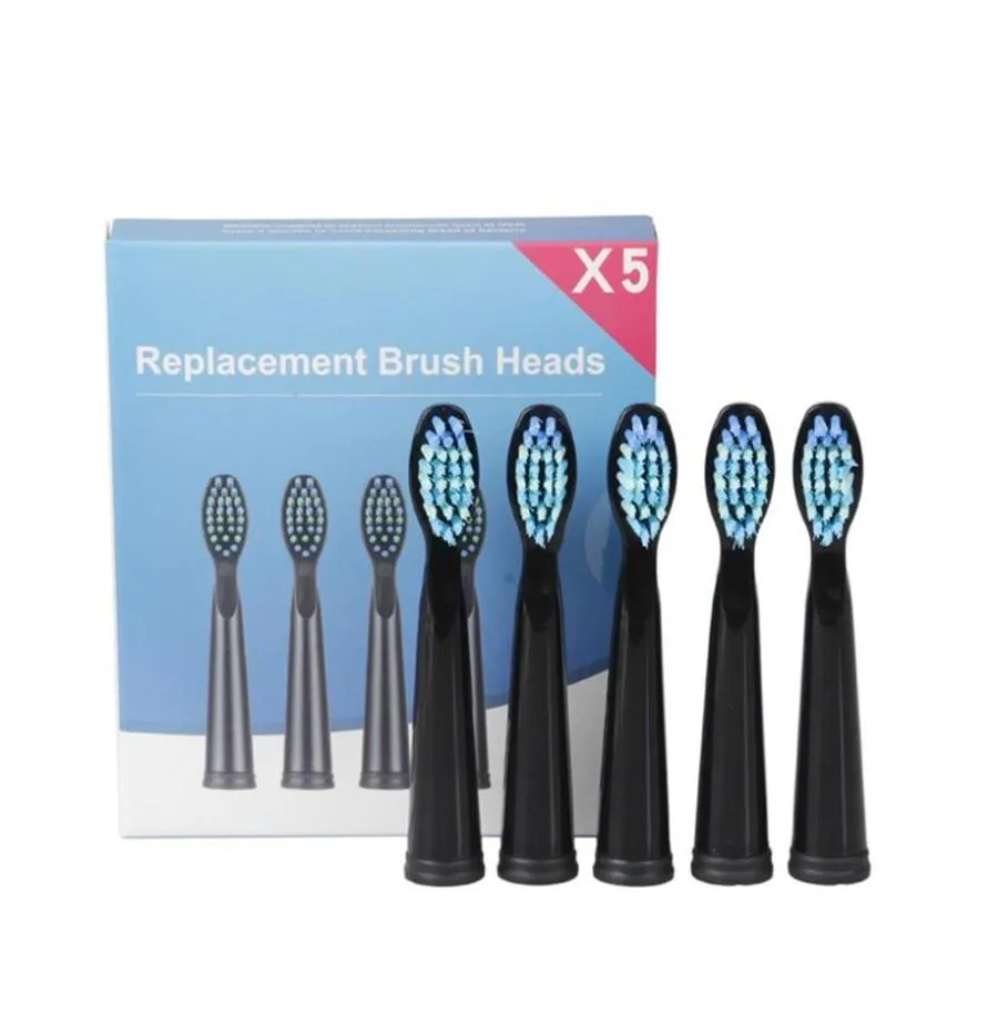 5 pièces ensemble tête de brosse à dents Seago pour SG610 SG908 SG917 910 507 515 949 958 tête de brosse à dents de remplacement électrique Headsa21a308280266