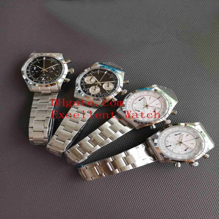 5 couleurs mode montres vintage taille 37 mm 6263 Paul Newman chronographe en acier inoxydable 7750 mouvement mécanique à remontage manuel255x