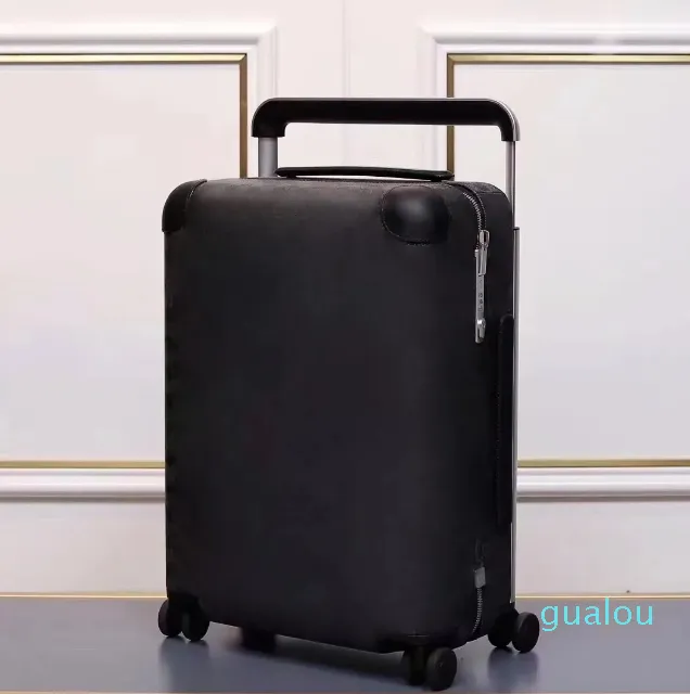 10A Luxury Suitcase Designer Bagage 55 Boarding Box stor kapacitet Cabin Classic Alfabetet Flower Mönster Travel Business Senior Pull Rod Universal Wheel