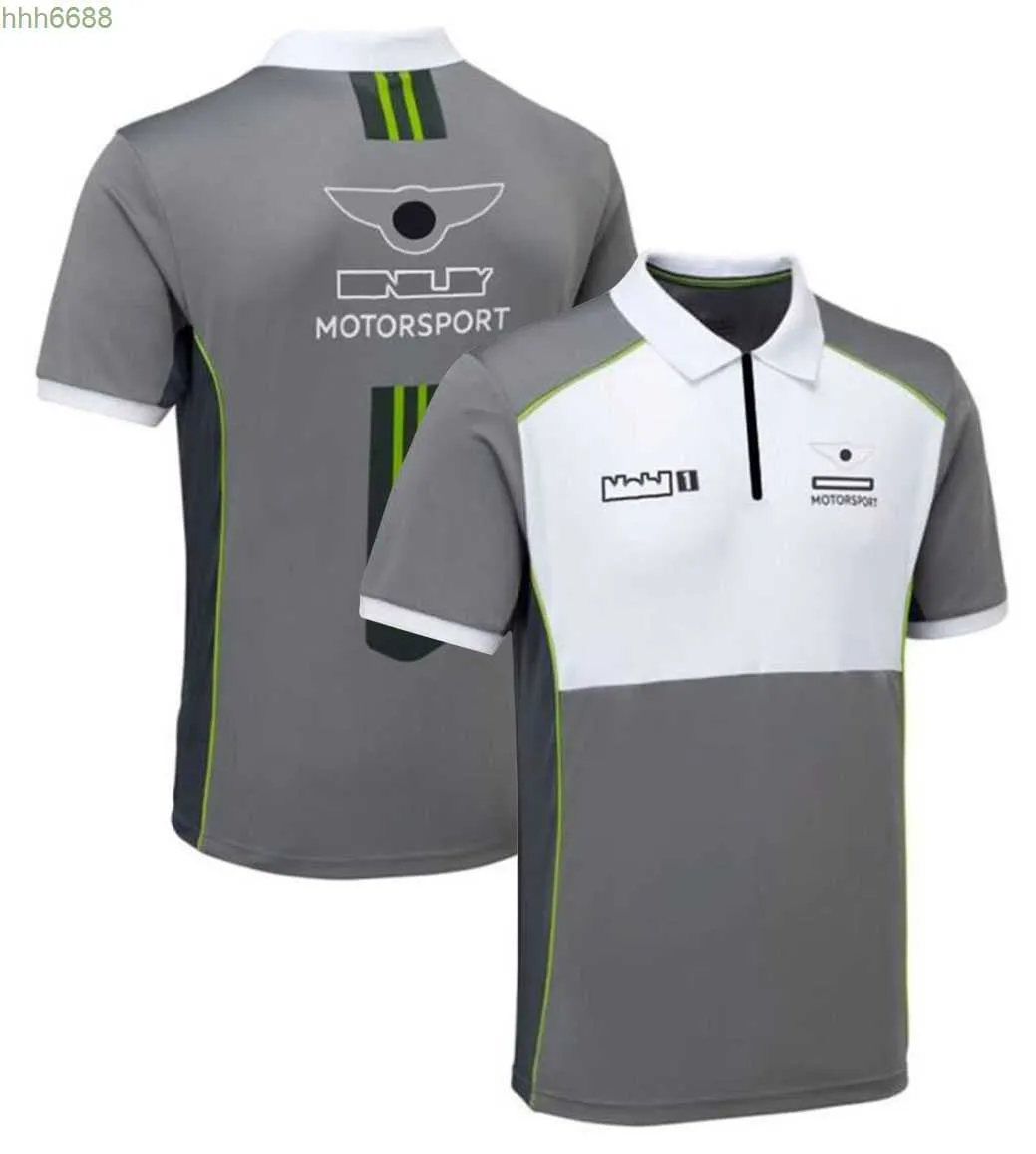 NB7RメンズポロスF1レーシングスーツ新しいチームドライバースーツF1ファンシャツプラスサイズTシャツカスタマイズ可能