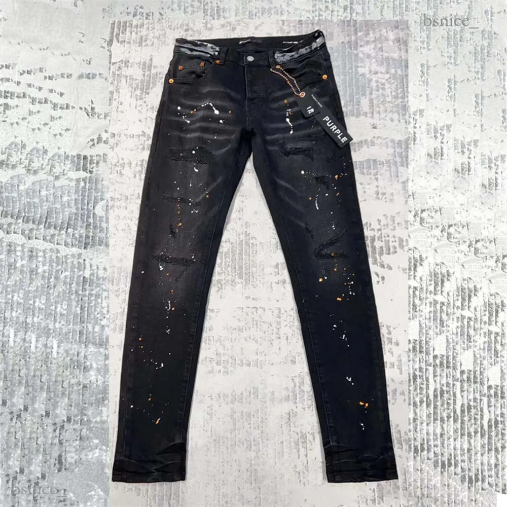 Purple Brand Jeans Fashion Trend Kusbi Jeans Designer Ksubi Jeans Mens Skinny Jeans 2024 Luxury Denim Pant Distressed Ripped Biker Black Jean Slim Fit Jeanss 3781