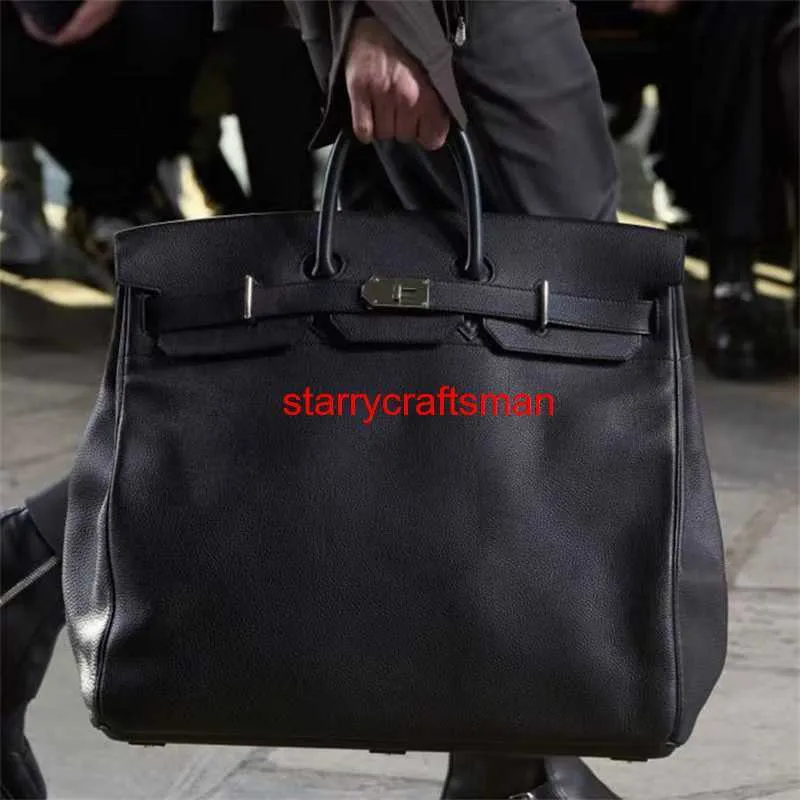 Oryginalna skórzana torebka torebki BK50 Męskie torby męskie torby na podróż biznesową torba na podróż biznesową męską i damską obręcz bagażu bagażu Baghave logo