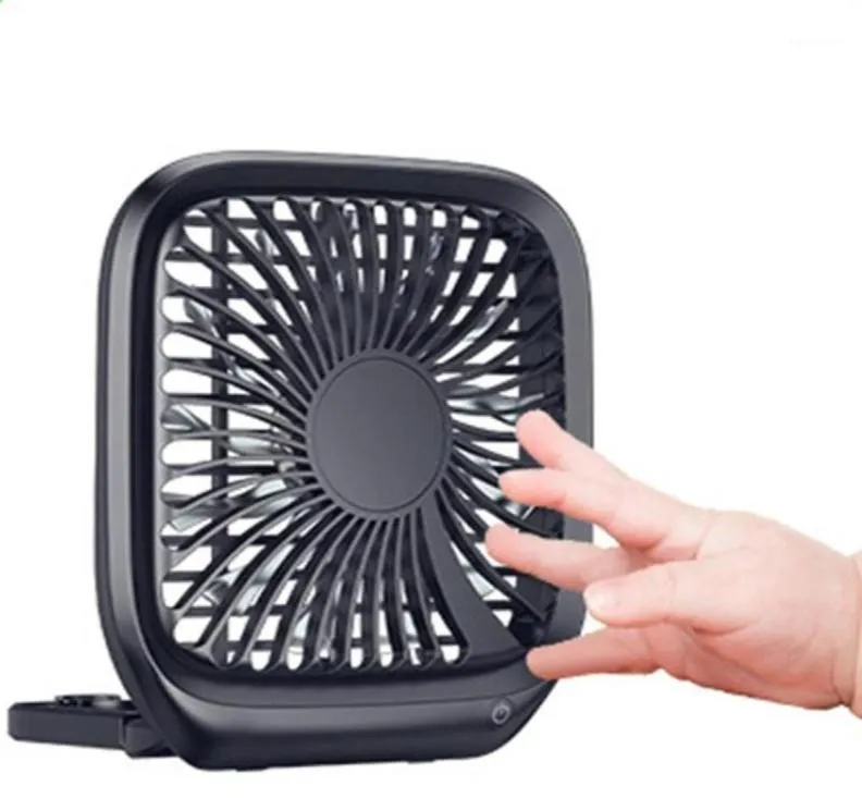 Car Rear Seat Fan Portable Thin And Foldable Small Fan Car With Silent Folding Home Office Cooling13852171