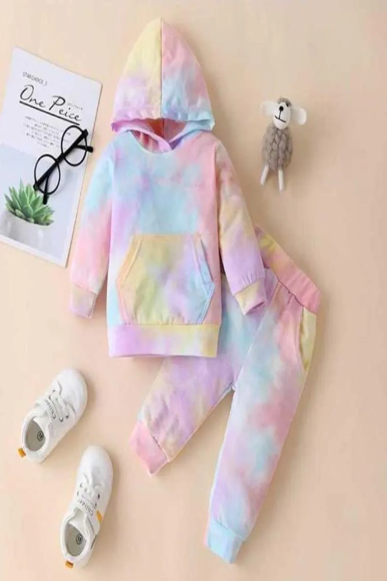 024 months Fashion Children Boys Girls Clothing Sets Spring Autumn Baby Jacket Pants 2PcsSets Kids Sport Clothes Toddler Tracksu7953565