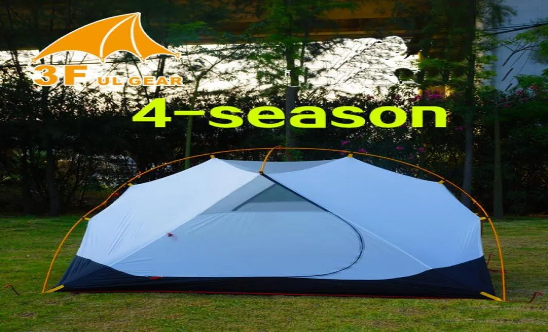 3F UL Gear 4 Säsong 2 Persontält Vents Inner Tent Ultralight Camping Body för fru Hubba 21442804