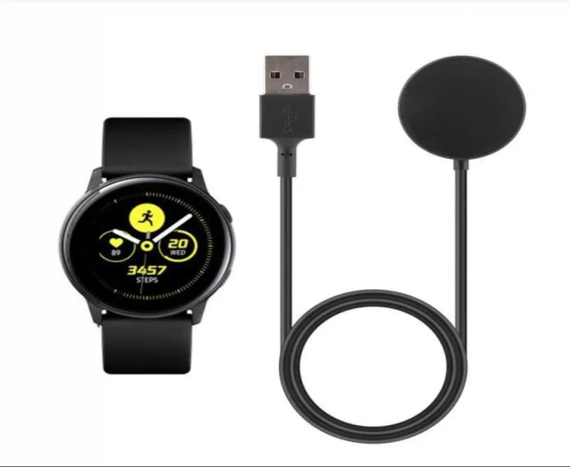 Carregador USB para Samsung Galaxy Watch 4 3 40mm 44mm Cabo de carregamento de smartwatch para watch4 Classic 42mm 46mm5446596