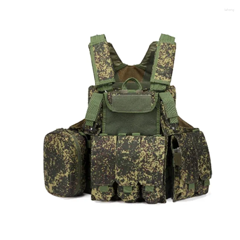 Hunting Jackets Little Green Man EMR Camo Tactical Tank Top MOLLE Detachable