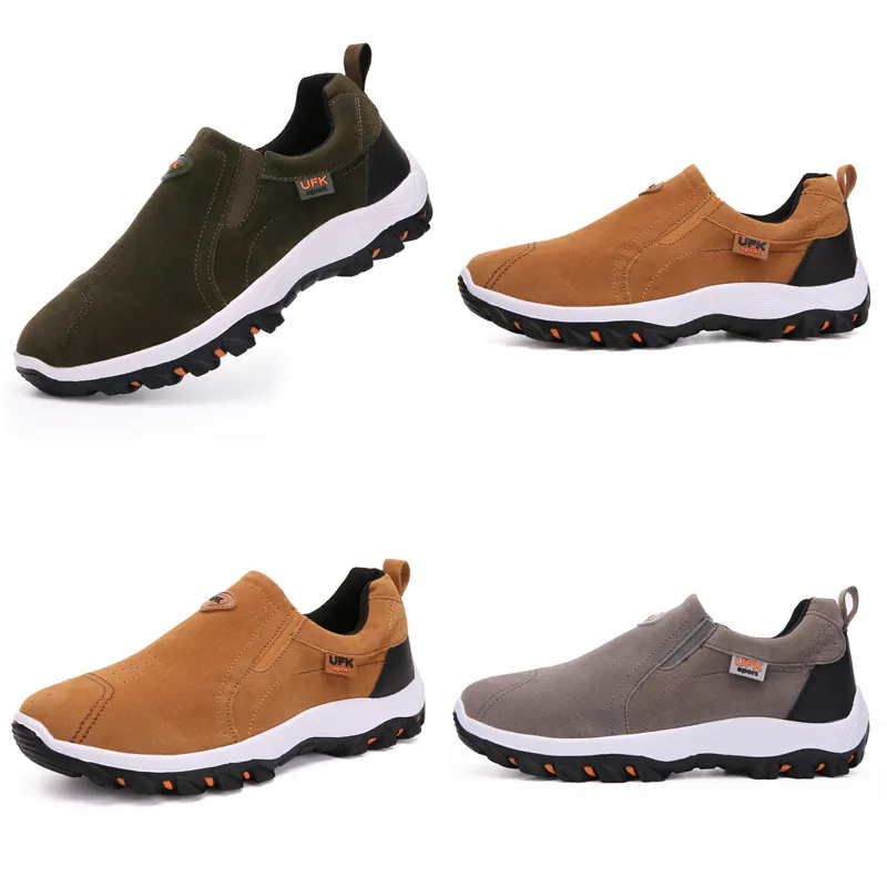 Chaussures de course printemps été rouge noir rose vert marron hommes bas haut plage respirant chaussures à semelle souple hommes plats blac1 GAI-43 XJ