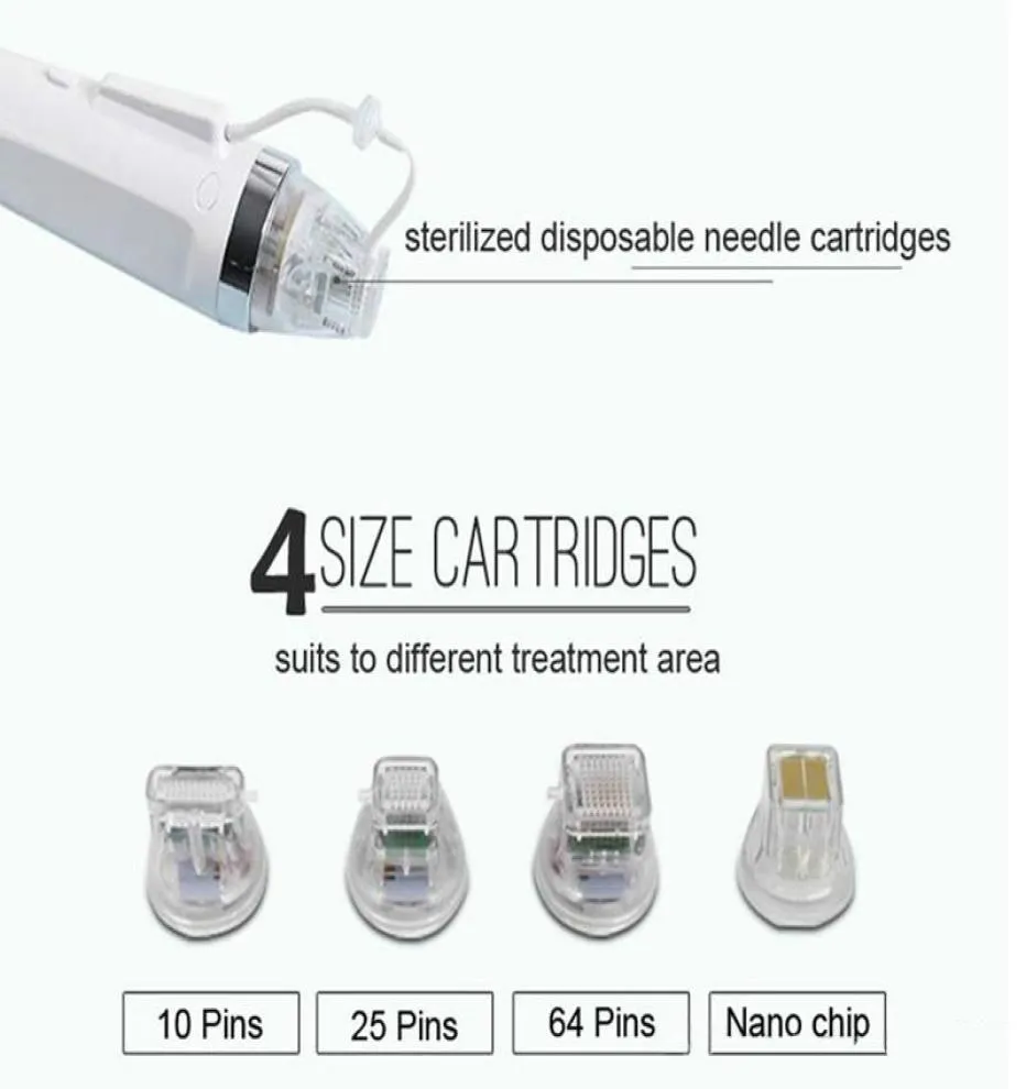 Expédition rapide Tête de remplacement jetable Cartouche d'or Cartouches de machine à micro-aiguilles micro-aiguilles RF fractionnées ti3820865