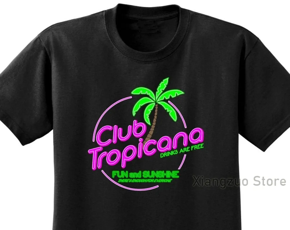 T-shirt Wham inspiré Club Tropicana Tshirt Rétro années 80 Musique Tee George Michael Song coton décontracté Hommes t-shirt Femmes tee-shirts hauts
