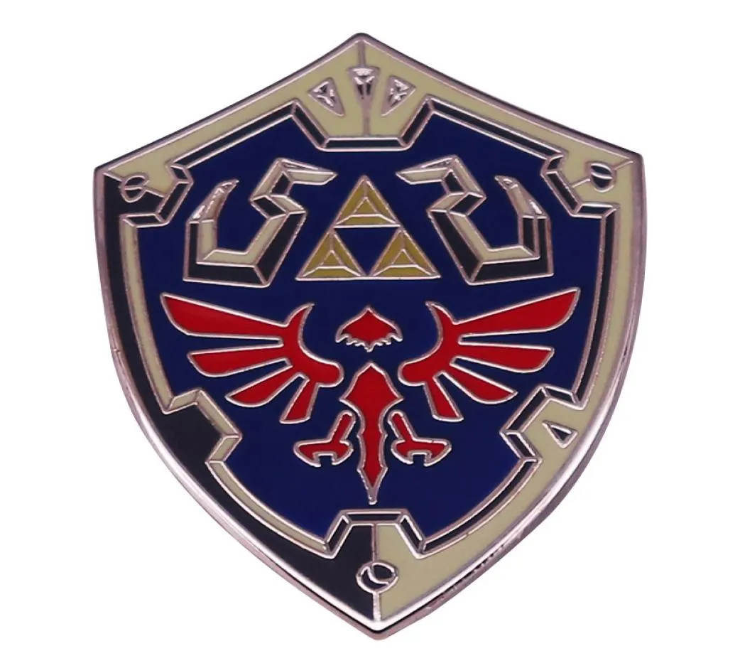 Breath of the Wild Link Brooch Pins Enamel Metal Badges Lapel Pin Brooches Jackets Jeans Fashion Jewelry Accessories Game brooch8735405