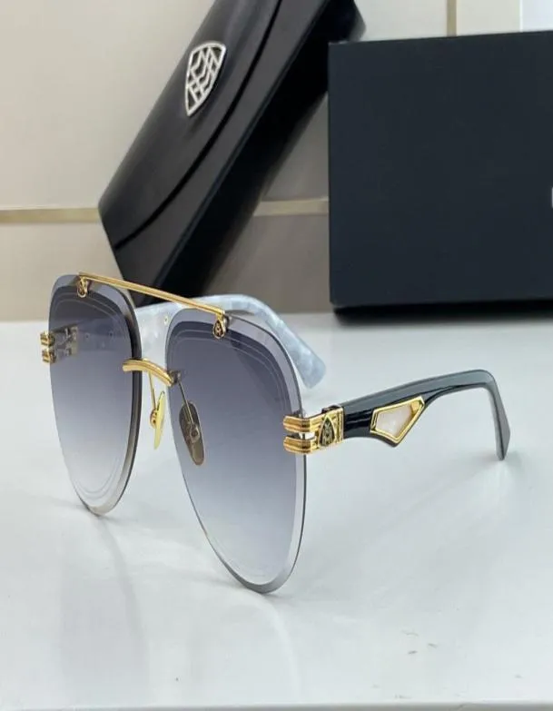 Mayba Hte Artist II Classic Retro Mens Sunglasses Design Massion Glasses Glasses Luxury Brand Grands Eyeglass Top عالية الجودة TR9493849