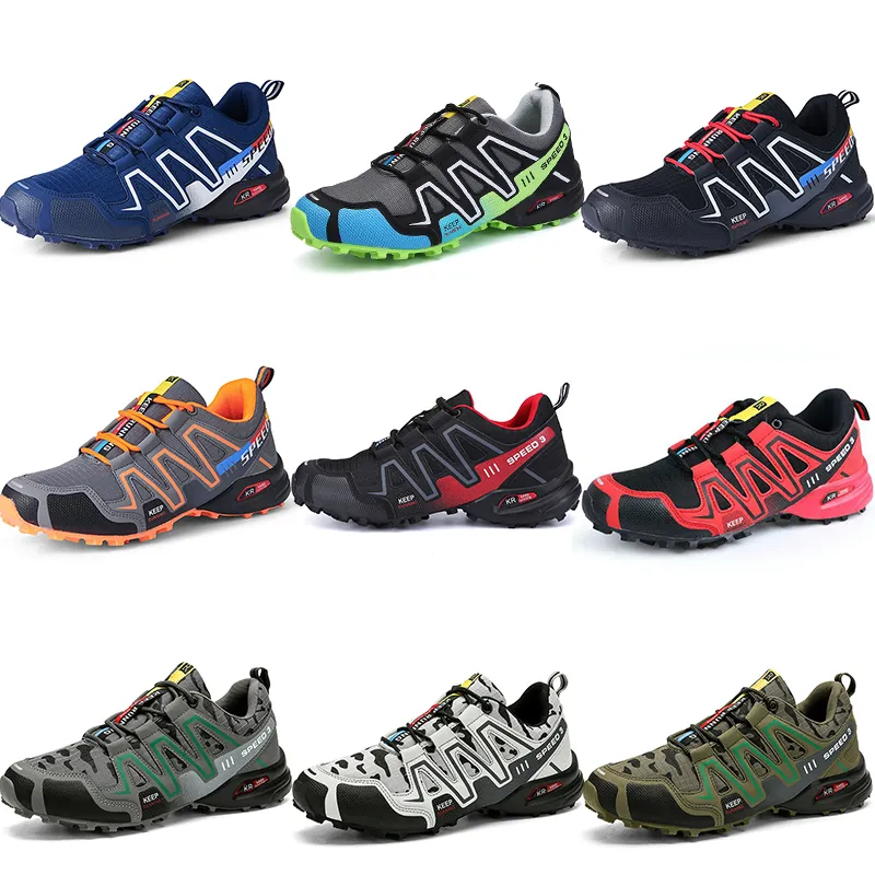 GAI New hiking shoes off-road men's shoes outdoor thick soled hiking shoes casual couple sports shoes GAI Anti slip fashionable versatile 39-47 26 XJ