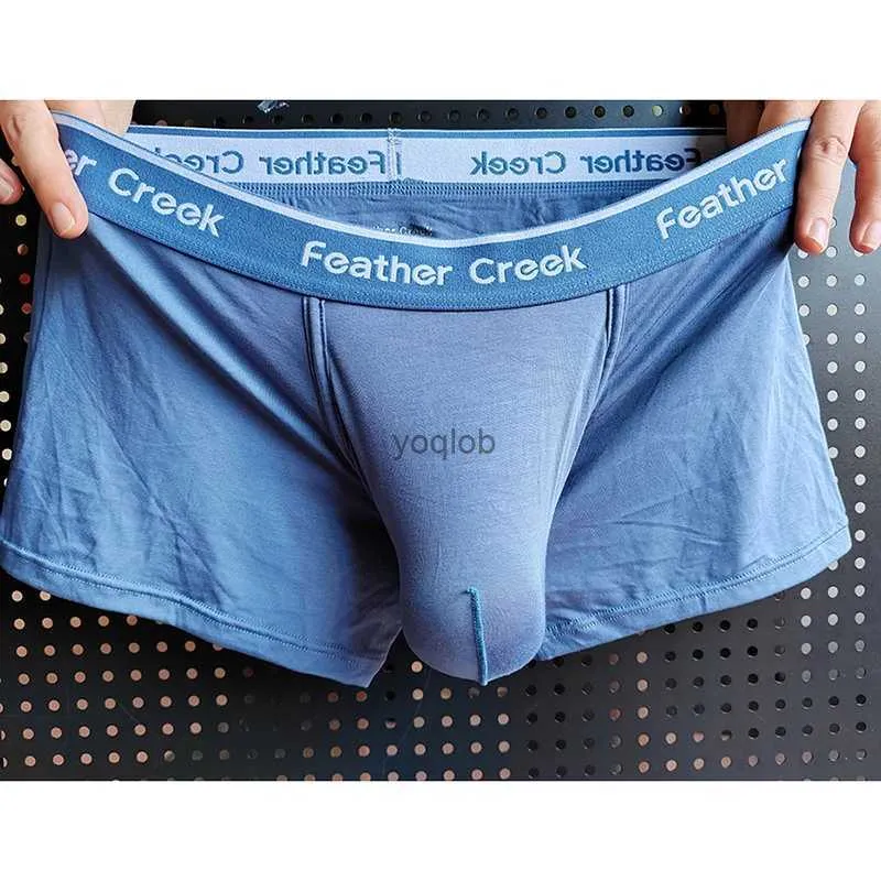 Underbyxor Mensboxare med stora fickor Sexiga trosor Mens underkläder