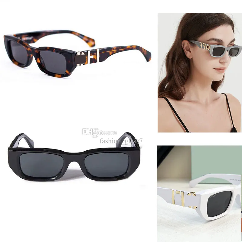 Ladies luxurious rectangular frame sunglasses fashionable outdoor sunshade designer high-quality street photo sunglasses, available in 6 colors OERI124