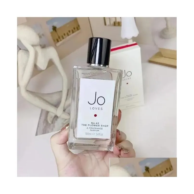 Incense Newest Design Per Jo Loves Woman No. 42 The Flower Shop A Fragrance Parfum Edp 100Ml Natural Long Lasting Time Cologne Drop De Dhh83