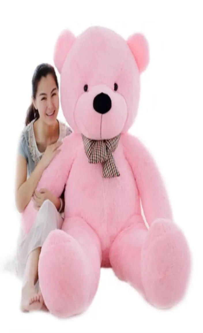 Nuovo arrivo gigante misure ad angolo retto 200CM78039039 pollici TEDDY BEAR PELUCHE ENORME GIOCATTOLO MORBIDO Peluche Valentine039s Da5641104