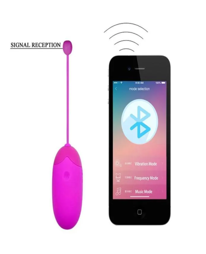 Yema Bluetooth Wireless Vibrator Sex Toys for Woman App Remote Control Jump Egg USB RECHARGABLE Vibrators Sexo Products Y1907226444979