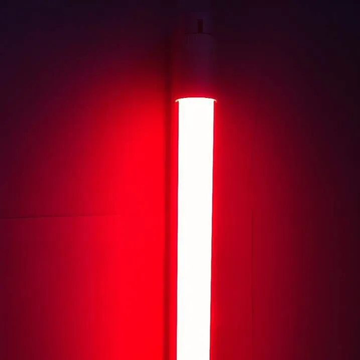 T8 Tubes Color Light 60cm 2ft 10W G13 2pins AC85-265V Single Color Aluminum Lamp Red Green Blue Pink High Brightness Replace Fluroscent Blubs Direct Sale from Factory