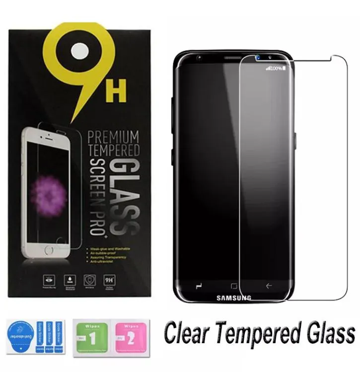 25d härdat glas för Samsung A10S A20S A20 J7 Prime J3 Erge Galaxy Note 5 Screen Protector Film With Retail Box3384213