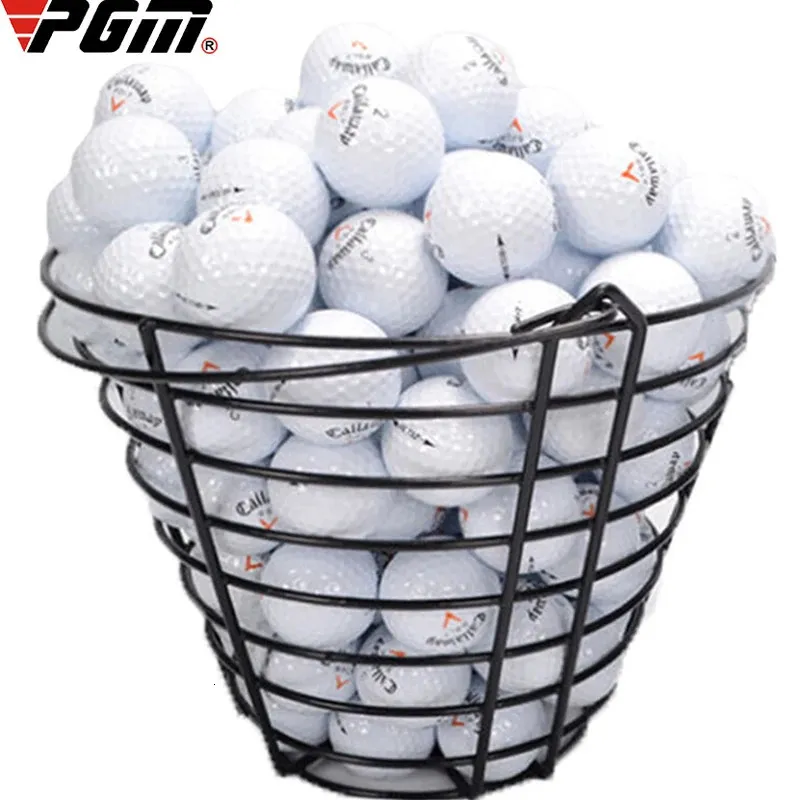 30 PCS Profesyonel Maç Seviye 3 Katman Golf Topları Mark Metal Depolama Sepeti Dayanıklı Kauçuk Kulübü Salıncak Trainer Ball Hediye 240301