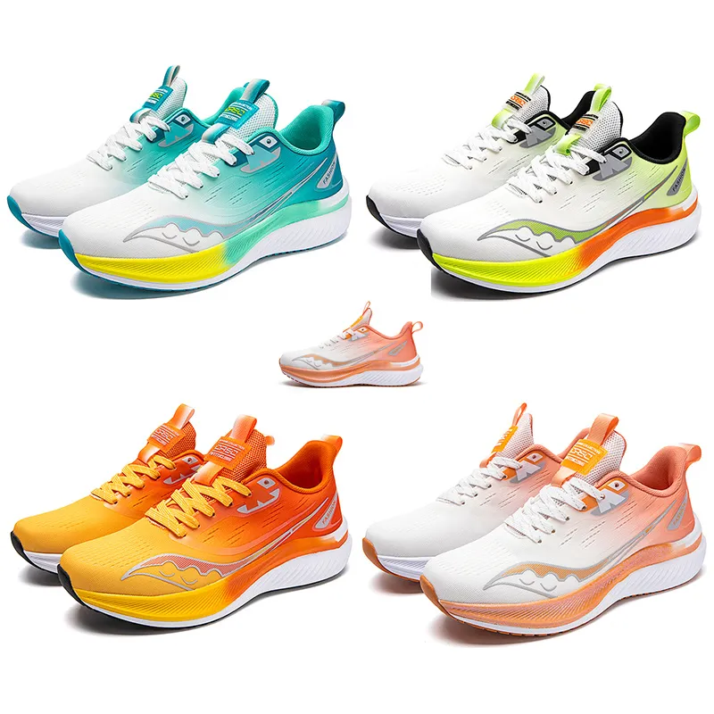 Homens Mulheres Clássico Running Shoes Soft Comfort Preto Branco Roxo Verde Vermelho Mens Treinadores Esporte Sapatilhas GAI Tamanho 39-44 Color22