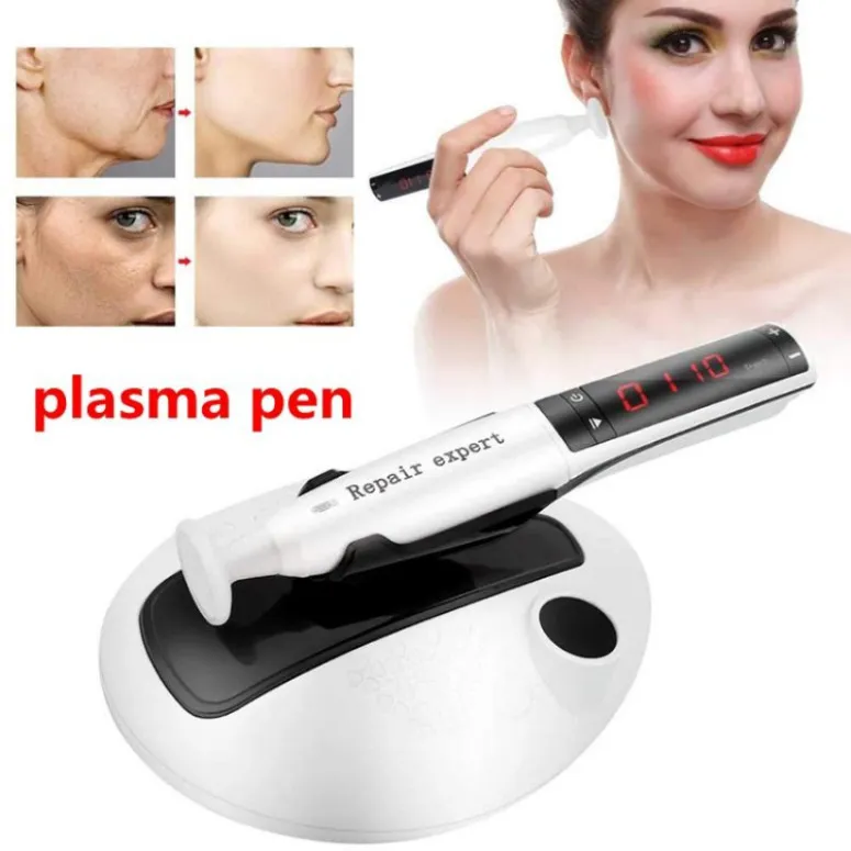 Outros equipamentos de beleza Caneta de plasma elétrica Remoção de toupeira Removedor de manchas escuras LCD Skin Care Point Pen Skin Wart Tag Tattoo Removal Tool529