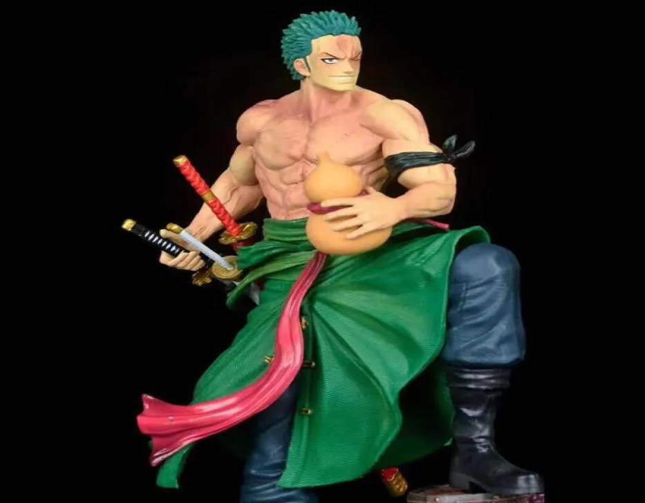 One Piece Anime Figure GK Roronoa Zoroa New World Classic Battle Action Figur Figur