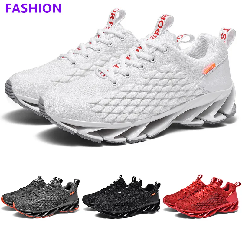 2024 nouvelles chaussures de course de vente chaude hommes femmes noir blanc bleu clair argent orange bordeaux baskets pour hommes baskets de mode sport GAI