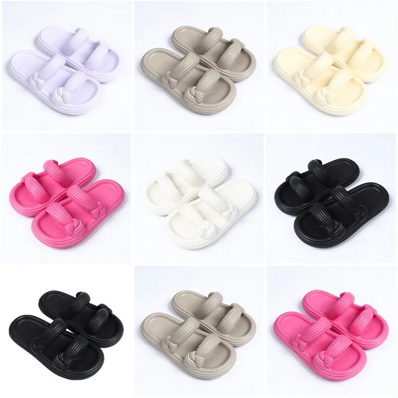 Summer new product slippers designer for women shoes white black pink blue soft comfortable beach slipper sandals fashion-018 womens flat slides GAI outdoor shoes